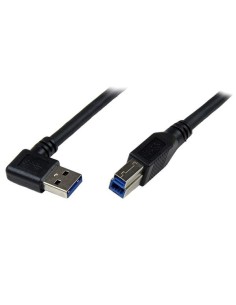 StarTech.com Cavo USB 3.0 SuperSpeed da 1 m nero - Angolare destro A a B - M M