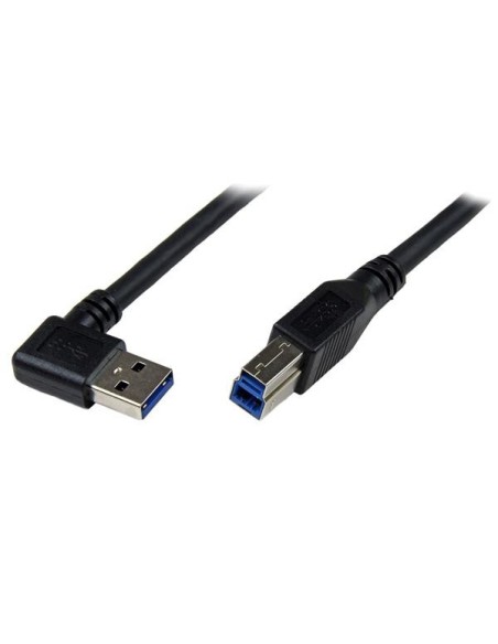 StarTech.com Cavo USB 3.0 SuperSpeed da 1 m nero - Angolare destro A a B - M M