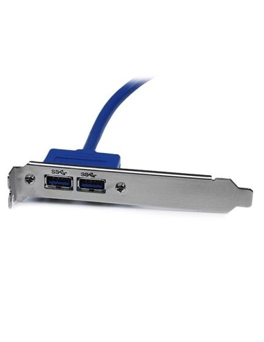 StarTech.com Adattatore piastra slot USB 3.0 A femmina 2 porte