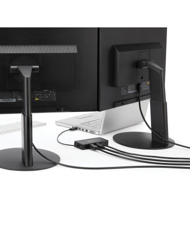 StarTech.com Mini Docking Station USB a Doppio DisplayPort per portatili - Dual 4K 60Hz - GbE - USB 3.0