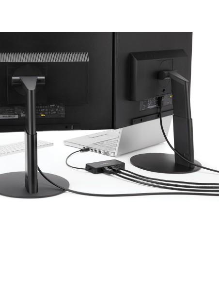 StarTech.com Mini Docking Station USB a Doppio DisplayPort per portatili - Dual 4K 60Hz - GbE - USB 3.0