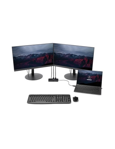 StarTech.com Mini Docking Station USB a Doppio DisplayPort per portatili - Dual 4K 60Hz - GbE - USB 3.0