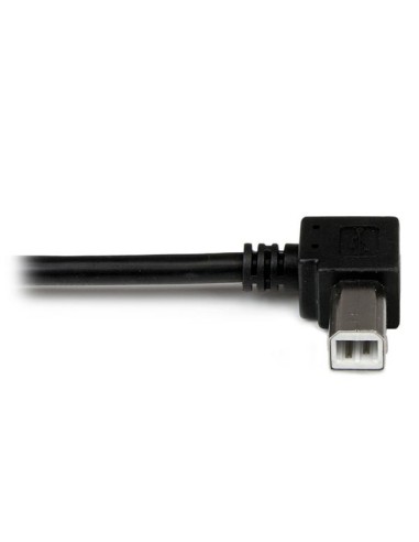 StarTech.com Cavo USB 2.0 A a B con angolare sinistro 3 m - M M