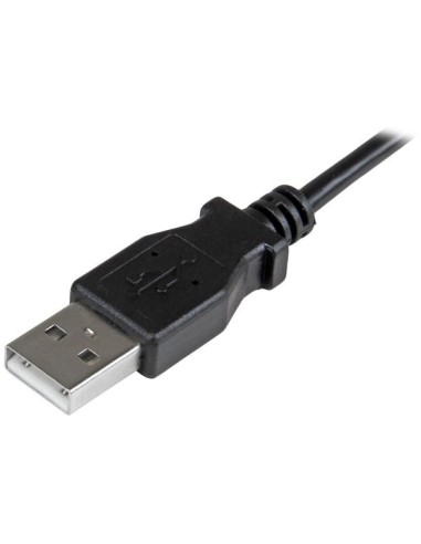 StarTech.com USBAUB2MRA cavo USB 2 m USB 2.0 USB A Micro-USB B Nero