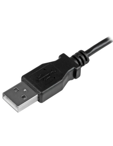 StarTech.com Cavo Micro-USB da Ricarica e Sincronizzazione angolato sinistra da 0,5m