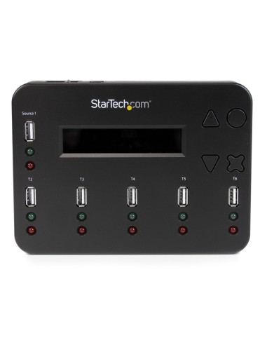 StarTech.com Duplicatore ed Eraser Autonomo Schede di Memoria Flash USB da 1 5 - Funzione di Copia per Flash Drive