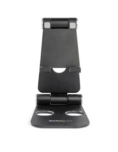 StarTech.com Supporto universale regolabile per smartphone e tablet - Ripiegabile - Nero