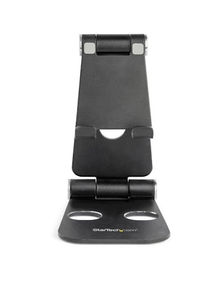 StarTech.com Supporto universale regolabile per smartphone e tablet - Ripiegabile - Nero