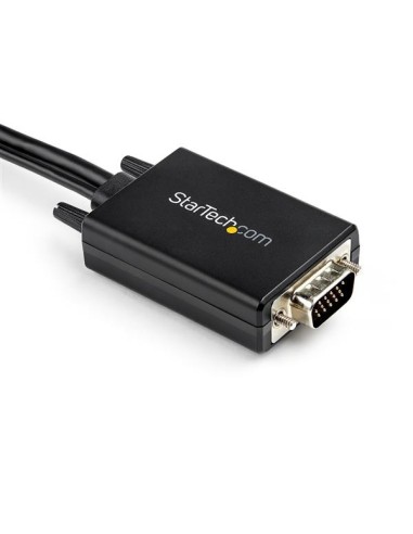 StarTech.com Cavo adattatore convertitore da VGA a HDMI da 3 m - Alimentazione USB - 1080p