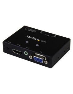 StarTech.com Switch Commutatore 2x1 VGA + HDMI a VGA - Switch Convertitore HDMI   VGA a VGA con commutazione prioritaria - 1080p