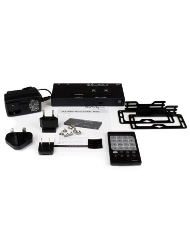 StarTech.com Switch matrice HDMI 2x2 con commutazione automatica e prioritaria - 1080p