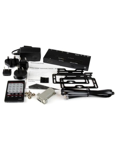 StarTech.com VS421HD4KA conmutador de vídeo HDMI