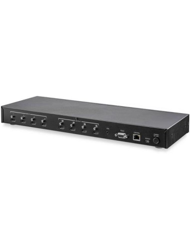 StarTech.com Switch Moltiplicatore Matrice Video HDMI 4x4 con controllo Audio e Ethernet - 4K 60Hz