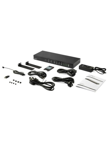 StarTech.com Switch Moltiplicatore Matrice Video HDMI 4x4 con controllo Audio e Ethernet - 4K 60Hz