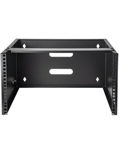 StarTech.com Staffa Rack 19" 6U a Parete - Profondità 35 cm Profilo Basso - Rack 19 pollici per Switch, Patch Panel, Server e