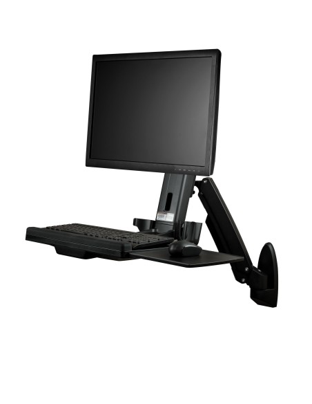 StarTech.com Stazione di Lavoro Sit Stand montabile a Parete - Single Monitor
