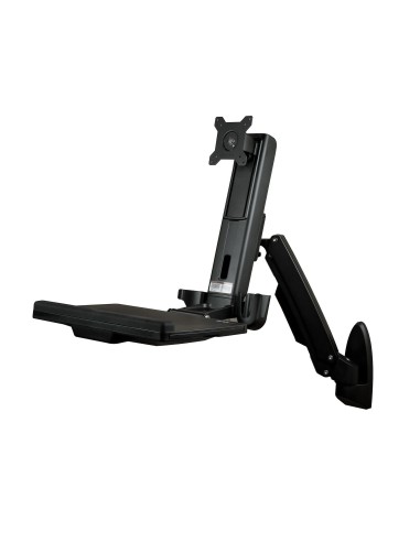 StarTech.com Stazione di Lavoro Sit Stand montabile a Parete - Single Monitor