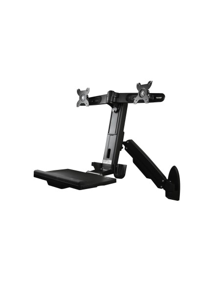 StarTech.com Stazione di Lavoro Sit Stand montabile a Parete - Doppio Monitor