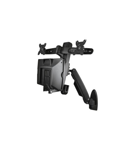 StarTech.com Stazione di Lavoro Sit Stand montabile a Parete - Doppio Monitor