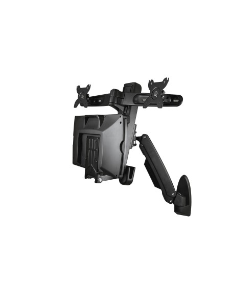 StarTech.com Stazione di Lavoro Sit Stand montabile a Parete - Doppio Monitor