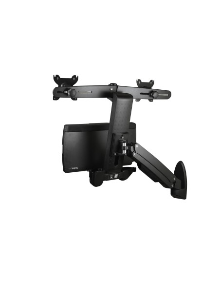 StarTech.com Stazione di Lavoro Sit Stand montabile a Parete - Doppio Monitor