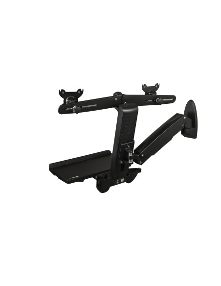 StarTech.com Stazione di Lavoro Sit Stand montabile a Parete - Doppio Monitor