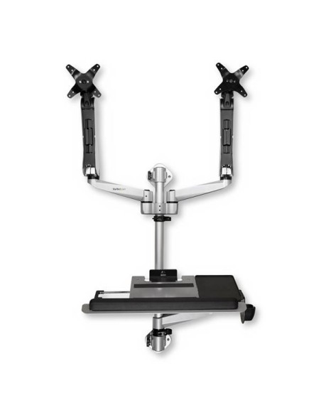 StarTech.com Workstation per Computer da Parete - Doppio Monitor - Premium