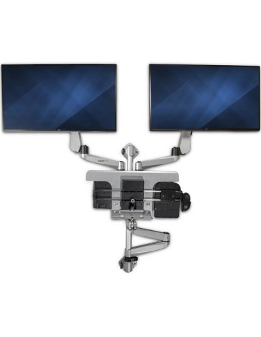 StarTech.com Workstation per Computer da Parete - Doppio Monitor - Premium