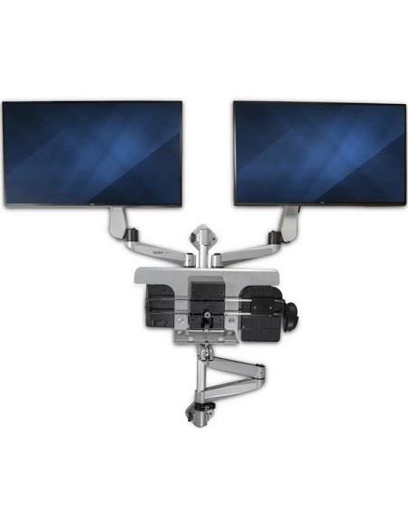 StarTech.com Workstation per Computer da Parete - Doppio Monitor - Premium