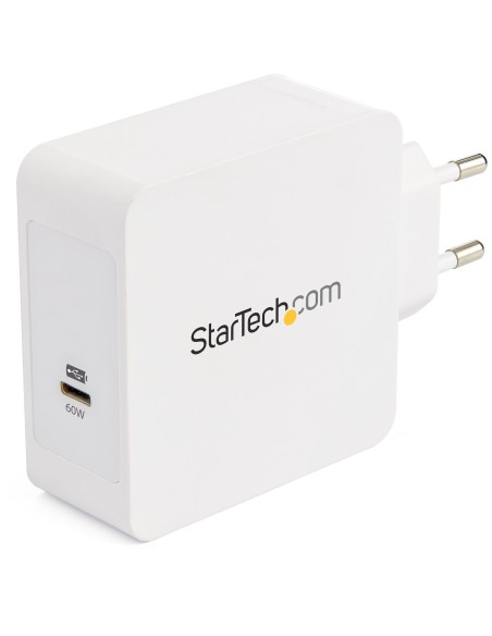 StarTech.com Caricabatterie da parete USB-C a 1 porta con tecnologia Power Delivery a 60 W