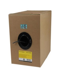 StarTech.com Rotolo in serie di cavi riser UTP solidi CMR Cat5e, 304,8 m, colore nero