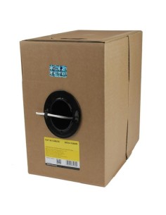StarTech.com Rotolo in serie di cavi riser UTP solidi CMR Cat5e, 304,8 m, colore bianco