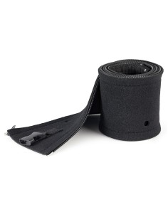 StarTech.com Guaina flessibile per la gestione dei cavi in neoprene da 1 m con cerniera e fibbia - 3 cm di diametro - Tubo