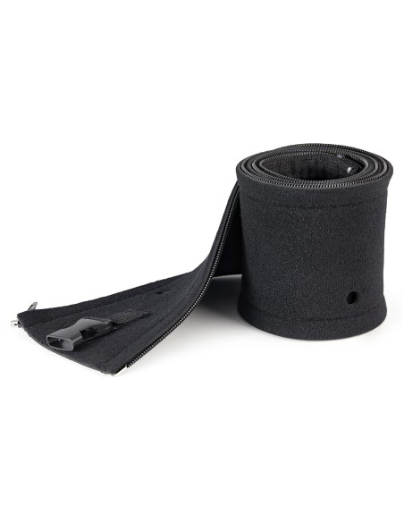 StarTech.com Guaina flessibile per la gestione dei cavi in neoprene da 1 m con cerniera e fibbia - 3 cm di diametro - Tubo