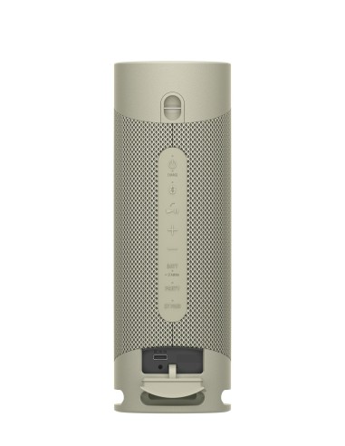 Sony SRS XB23 - Speaker bluetooth waterproof, cassa portatile con autonomia fino a 12 ore (Taupe)