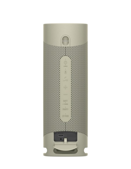 Sony SRS XB23 - Speaker bluetooth waterproof, cassa portatile con autonomia fino a 12 ore (Taupe)