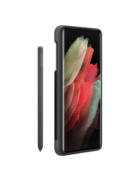 Samsung Galaxy S21 Ultra 5G Silicone Cover con S Pen in silicone morbido