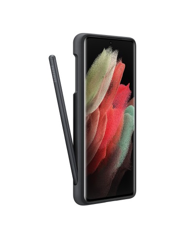 Samsung Galaxy S21 Ultra 5G Silicone Cover con S Pen in silicone morbido