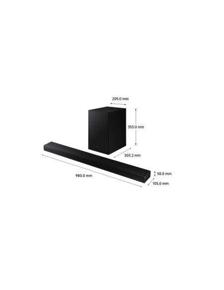 Samsung HW-A650 Nero 3.1 canali 430 W