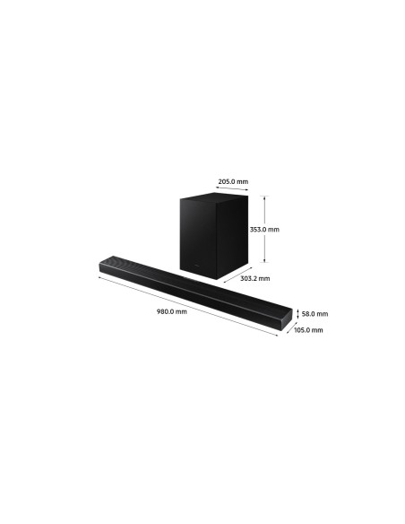 Samsung HW-Q600A Nero 3.1.2 canali