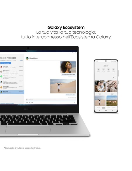 Samsung Galaxy Book Go 7c Computer portatile 35,6 cm (14") Full HD Qualcomm Snapdragon 4 GB 128 GB Flash Wi-Fi 5 (802.11ac)