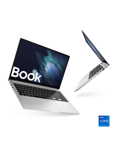 Samsung Galaxy Book , 15.6”, Windows 11 ready, Intel Core i7, 16 GB RAM, 512 GB SSD, Mystic Silver