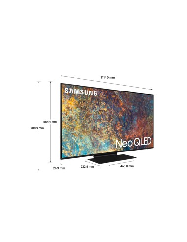 Samsung TV Neo QLED 4K 50” QE50QN90A Smart TV Wi-Fi Titan Black 2021