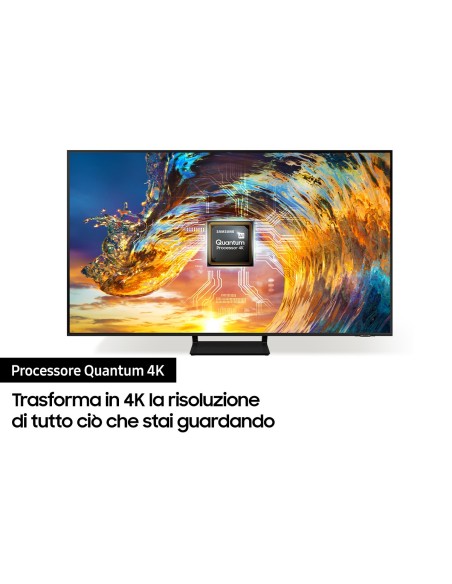 Samsung TV QLED 4K 55” QE55Q70A Smart TV Wi-Fi Titan Gray 2021