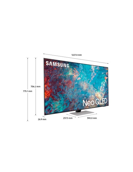 Samsung TV Neo QLED 4K 55” QE55QN85A Smart TV Wi-Fi Eclipse Silver 2021