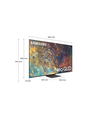 Samsung Series 9 QE85QN95AATXZT TV Display arrotolabile 2,16 m (85") 4K Ultra HD Smart TV Wi-Fi Argento