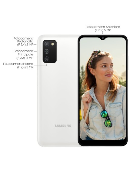 Samsung Galaxy A03s 5.000mAh Display 6.5” HD+ TFT LCD 32GB White