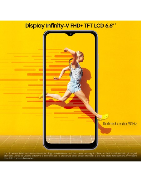 Samsung Galaxy A22 5G 6.6" 64 GB espandibile Violet