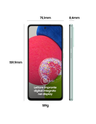Samsung Galaxy A52s 5G Display 6.5” FHD+ Super AMOLED 128GB Awesome Green
