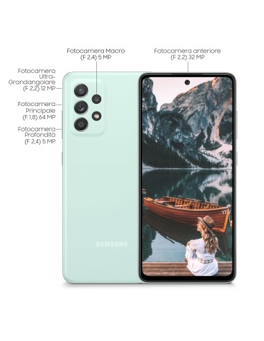 Samsung Galaxy A52s 5G Display 6.5” FHD+ Super AMOLED 128GB Awesome Green